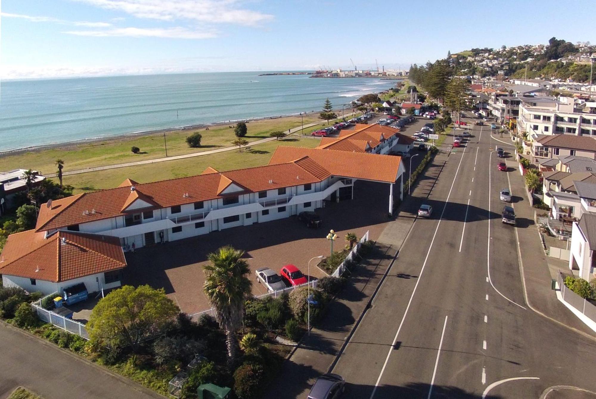 Harbour View Motel On Ahuriri Beach In Napier Nz With Sea View Suites Exteriér fotografie