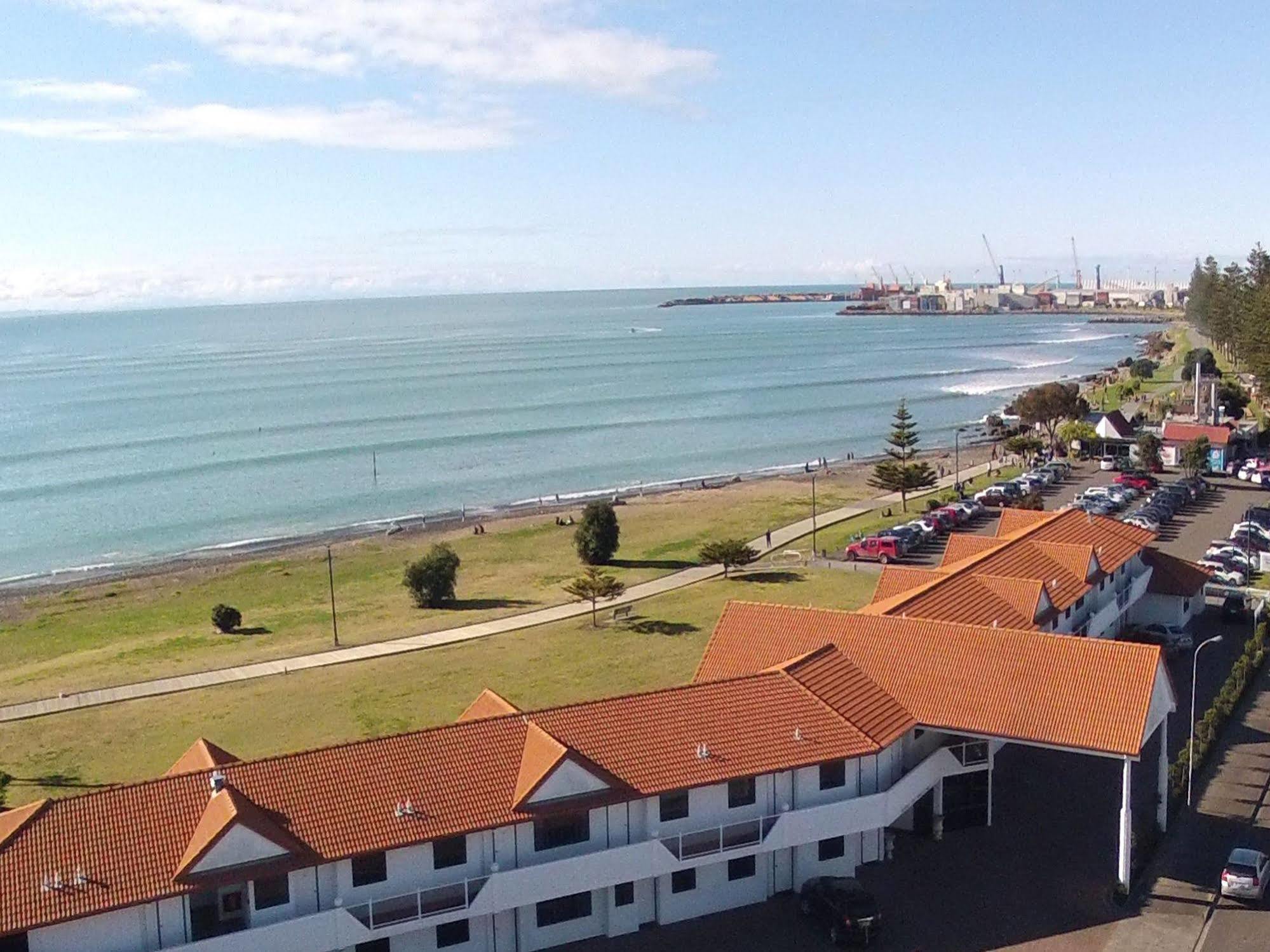 Harbour View Motel On Ahuriri Beach In Napier Nz With Sea View Suites Exteriér fotografie